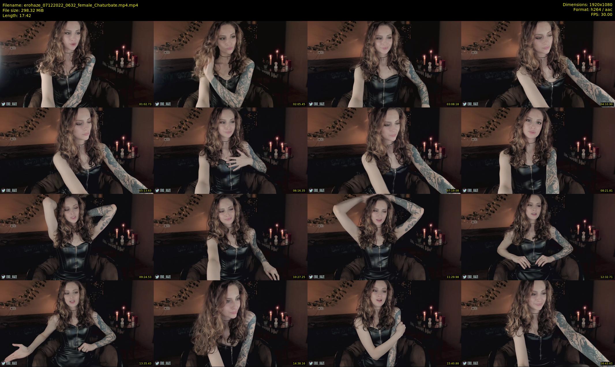 erohaze — 18 minute Chaturbate female cam show recording, 1080p, Dec 7, 2022
