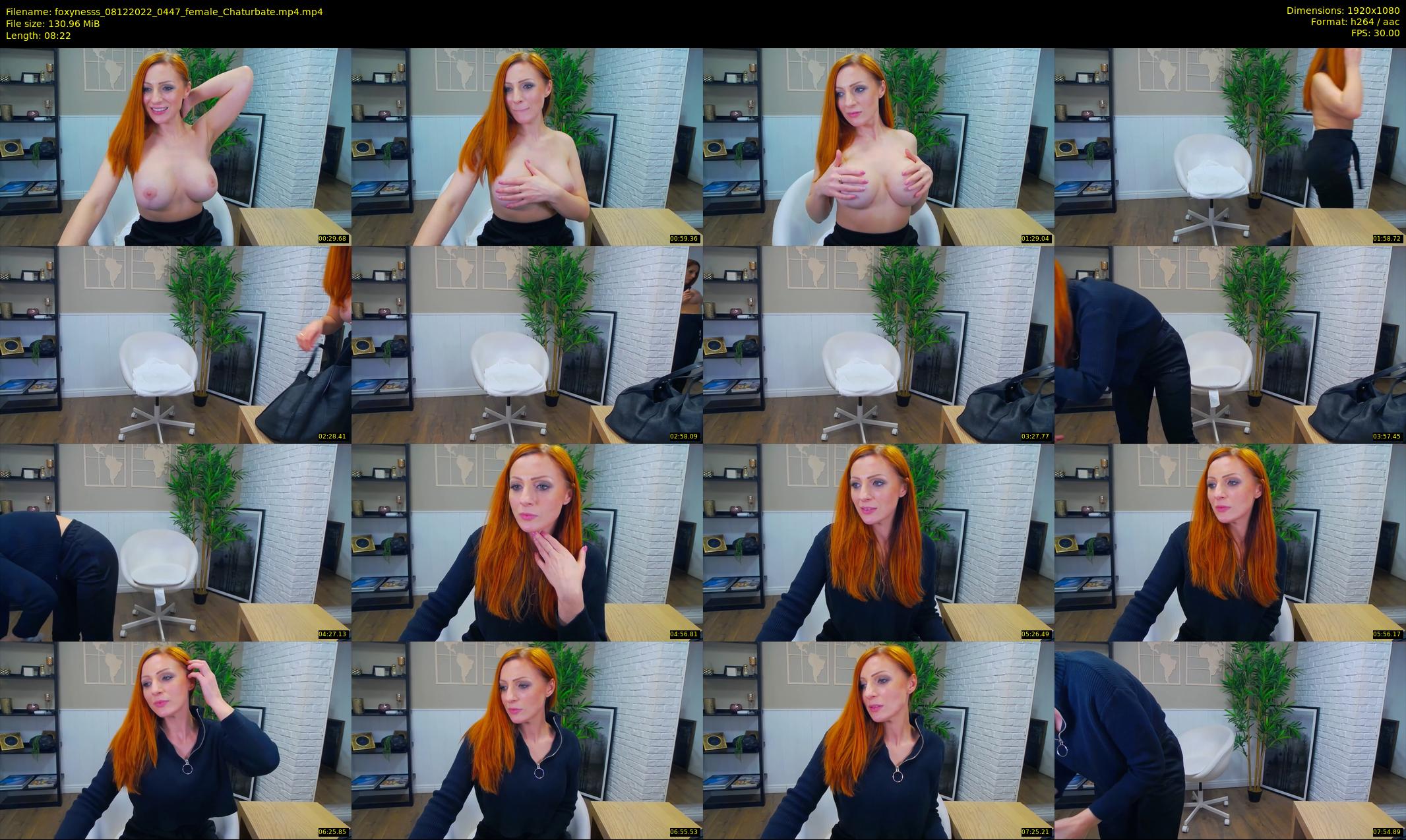 foxynesss — 9 minute Chaturbate female cam show recording, 1080p, Dec 8, 2022