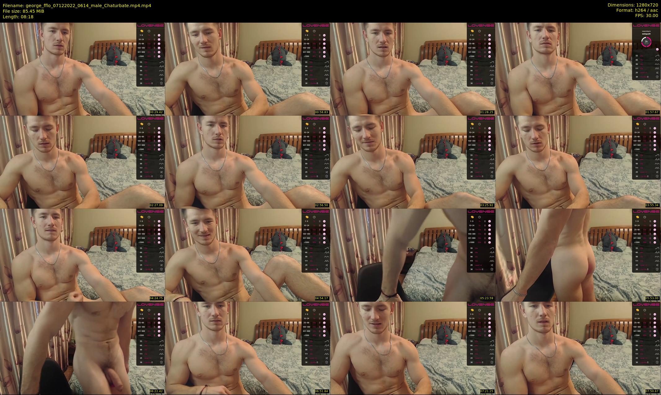 george_fflo — 9 minute Chaturbate male cam show recording, 720p, Dec 7, 2022