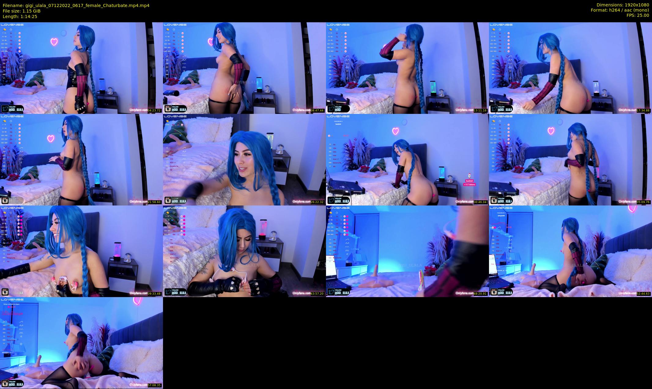 gigi_ulala — 75 minute Chaturbate female cam show recording, 1080p, Dec 7, 2022