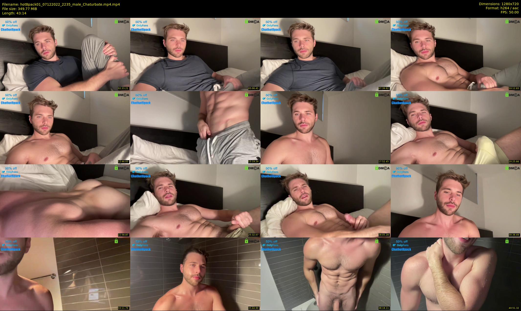 hot8pack01 — 44 minute Chaturbate male cam show recording, 720p, Dec 7, 2022