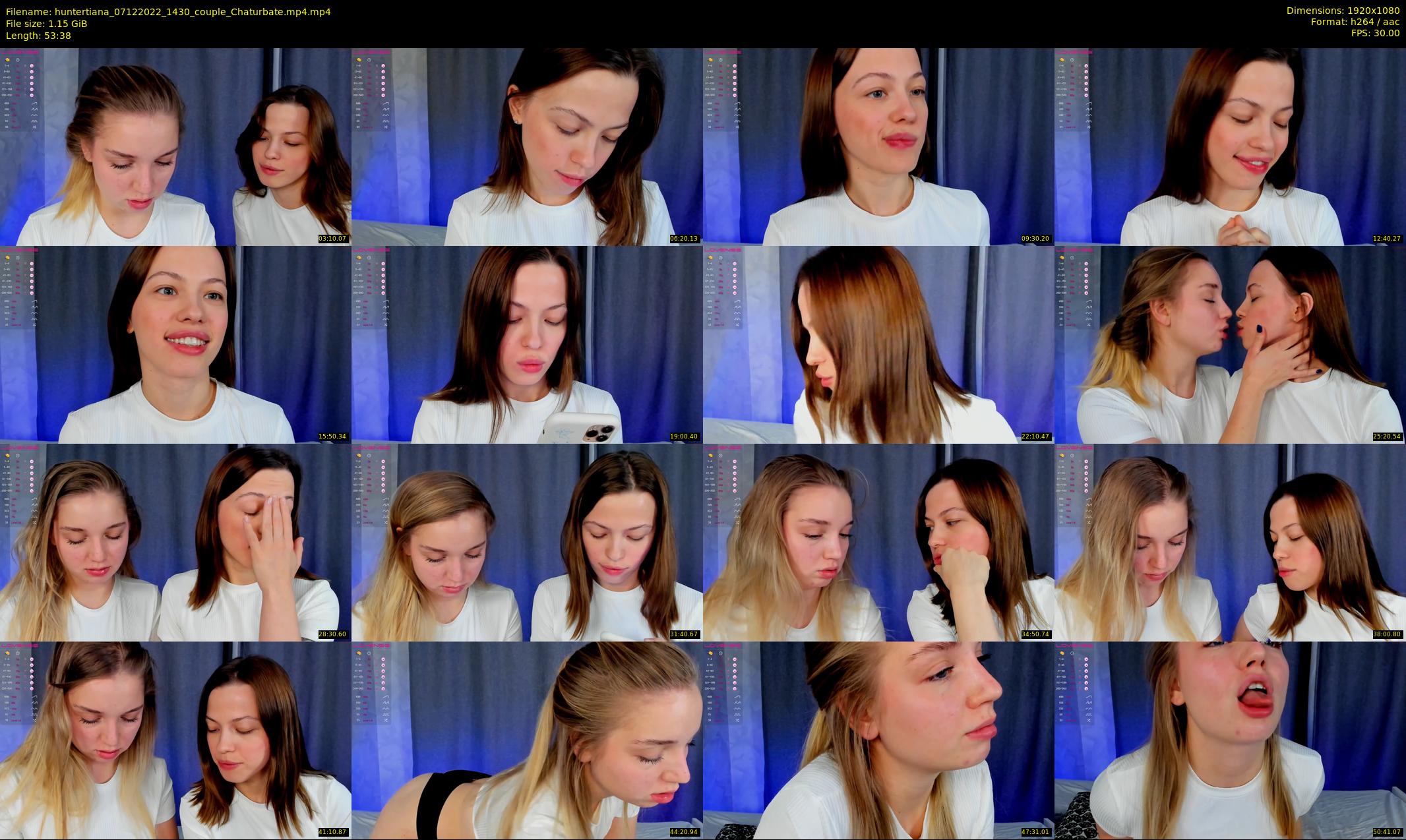 huntertiana — 54 minute Chaturbate female cam show recording, 1080p, Dec 7, 2022