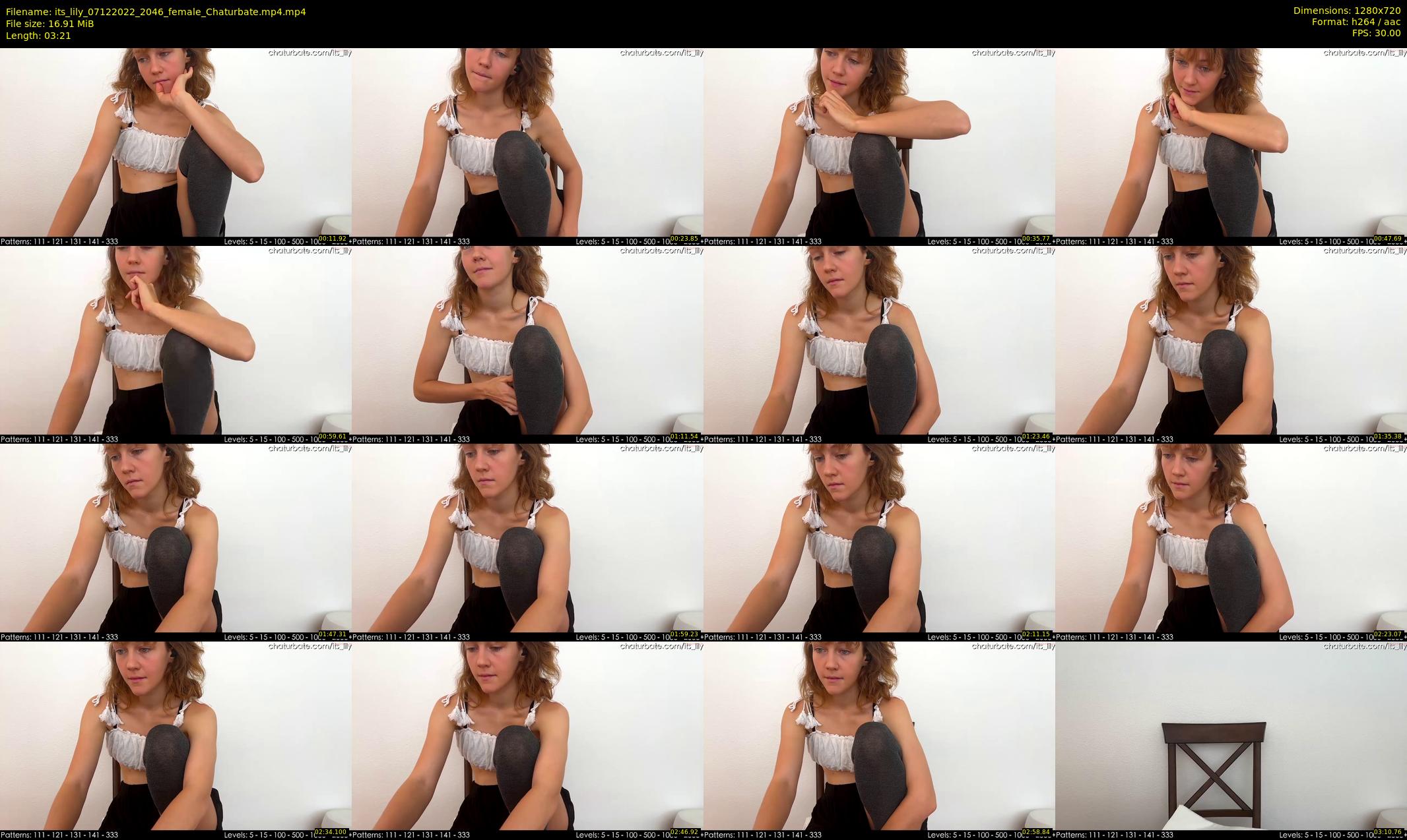 its_lily — 4 minute Chaturbate female cam show recording, 720p, Dec 7, 2022