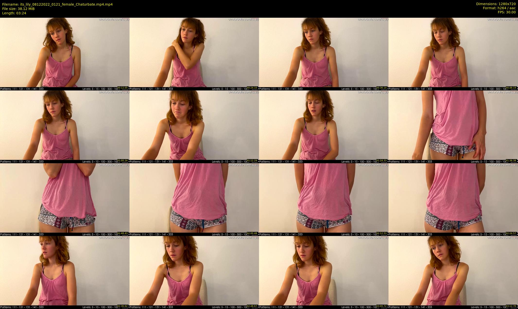 its_lily — 4 minute Chaturbate female cam show recording, 720p, Dec 8, 2022