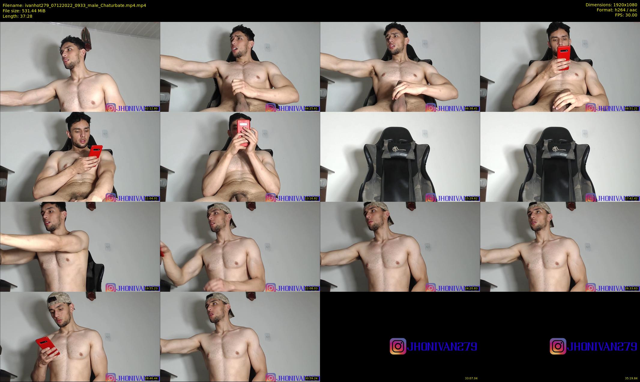 ivanhot279 — 38 minute Chaturbate male cam show recording, 1080p, Dec 7, 2022