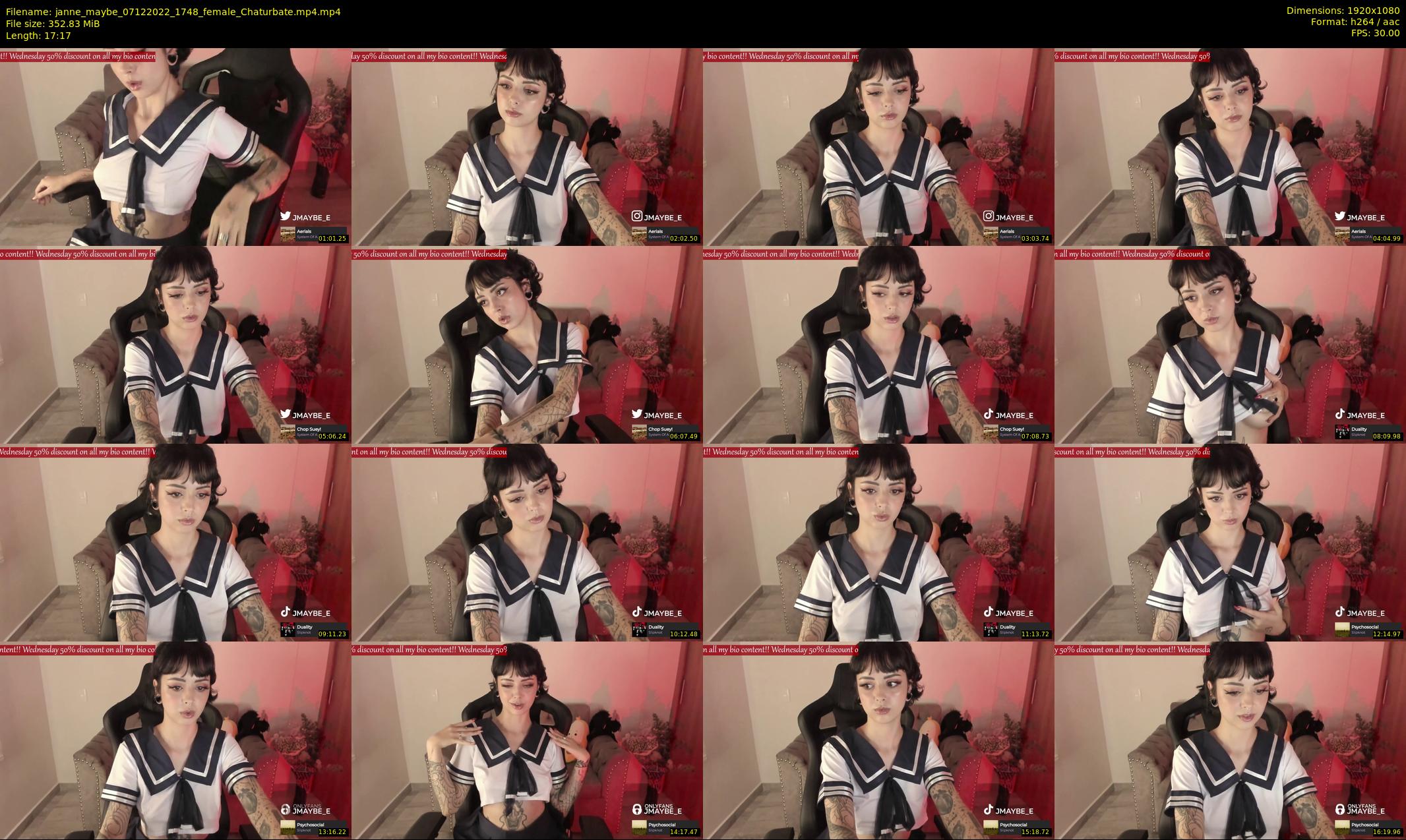 janne_maybe — 18 minute Chaturbate female cam show recording, 1080p, Dec 7, 2022