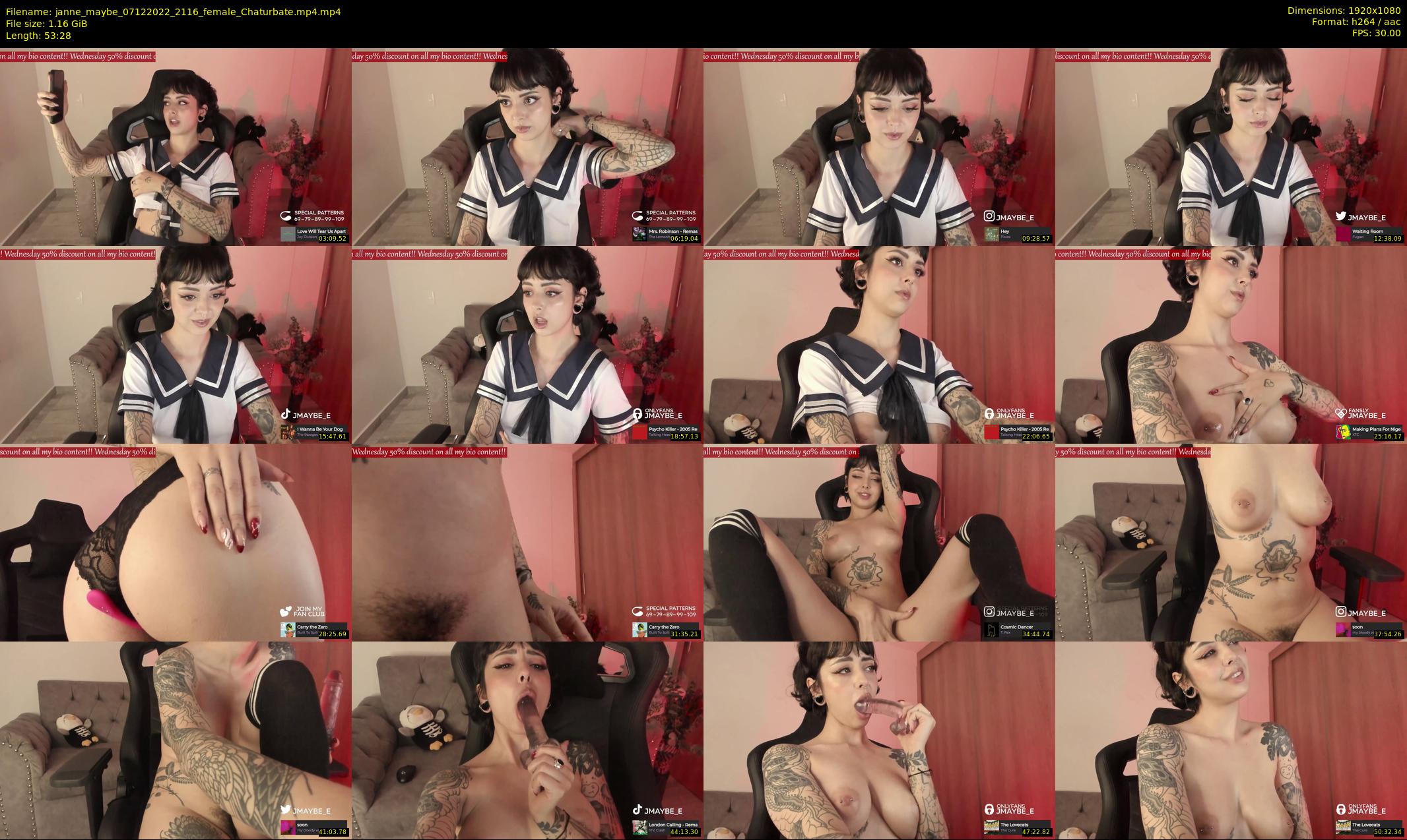 janne_maybe — 54 minute Chaturbate female cam show recording, 1080p, Dec 7, 2022