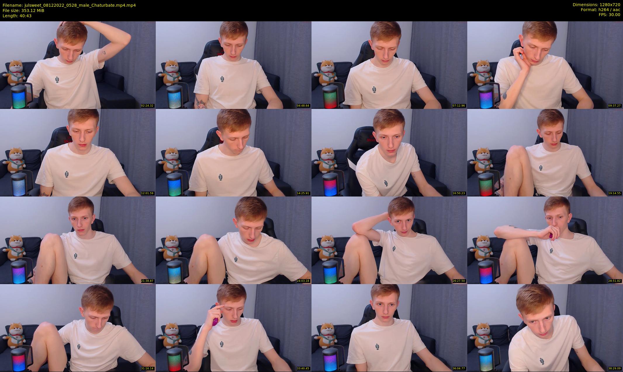 julsweet — 41 minute Chaturbate male cam show recording, 720p, Dec 8, 2022