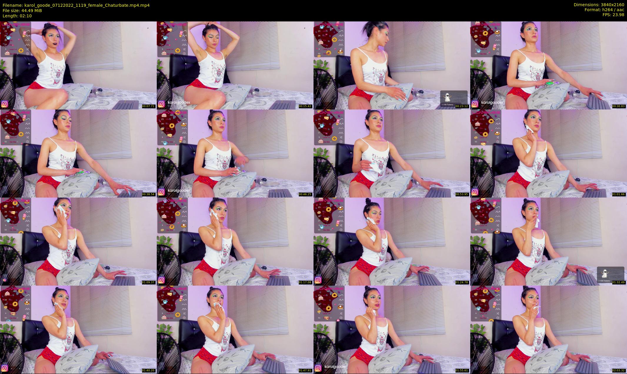 karol_goode — 3 minute Chaturbate female cam show recording, 4K, Dec 7, 2022