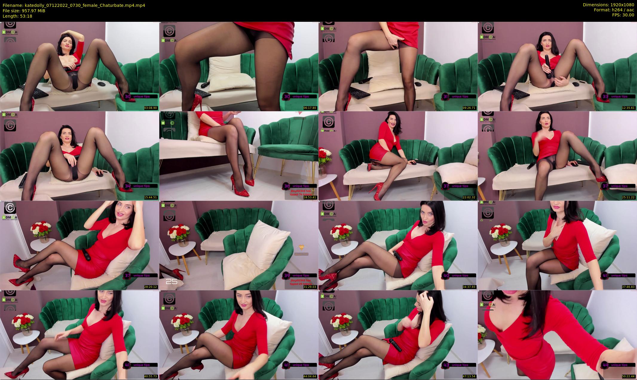 katedolly — 54 minute Chaturbate female cam show recording, 1080p, Dec 7, 2022