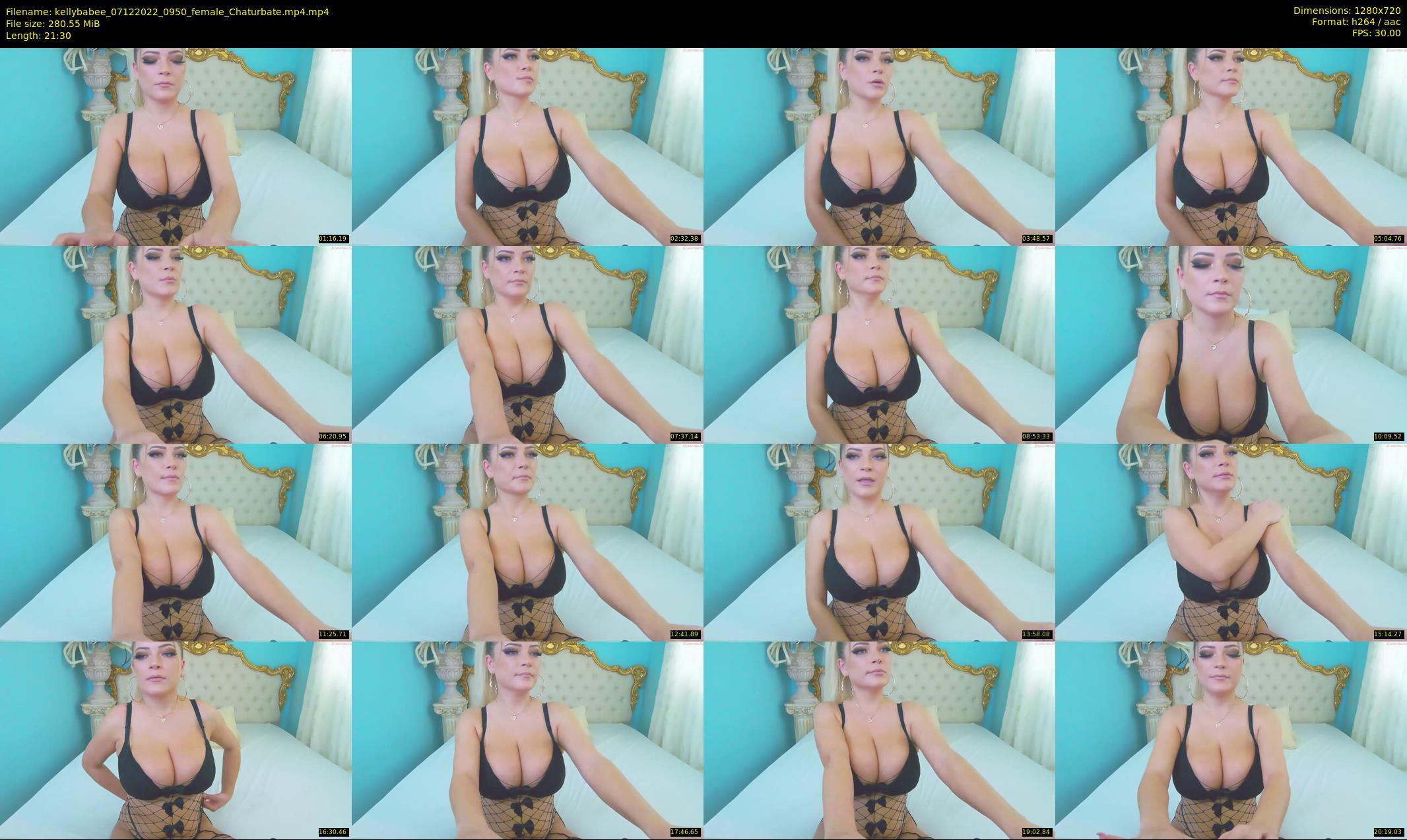 kellybabee — 22 minute Chaturbate female cam show recording, 720p, Dec 7, 2022