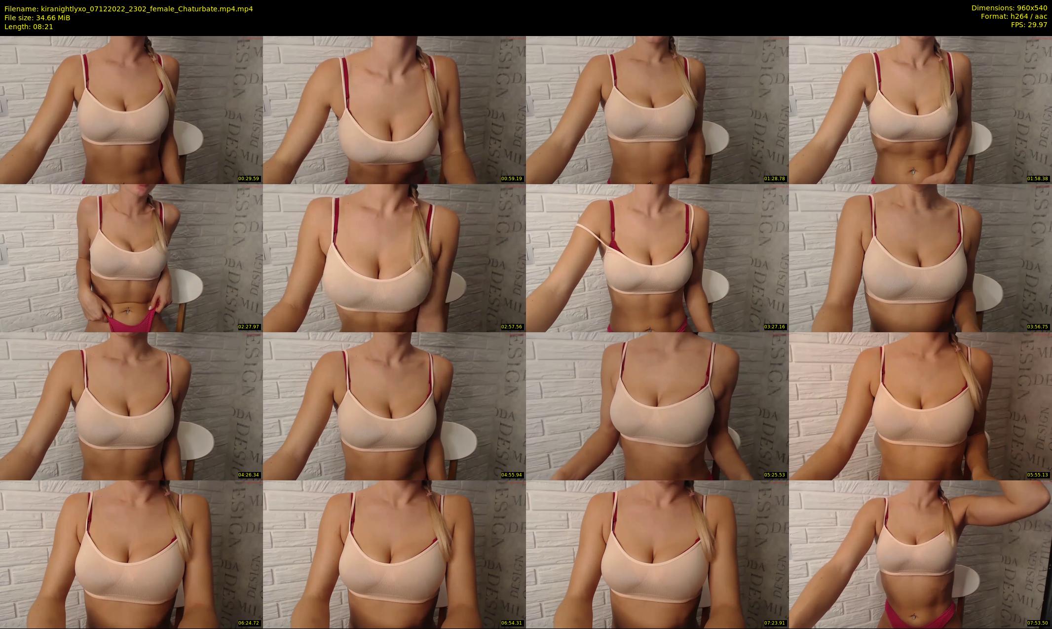 kiranightlyxo — 9 minute Chaturbate female cam show recording, 480p, Dec 7, 2022