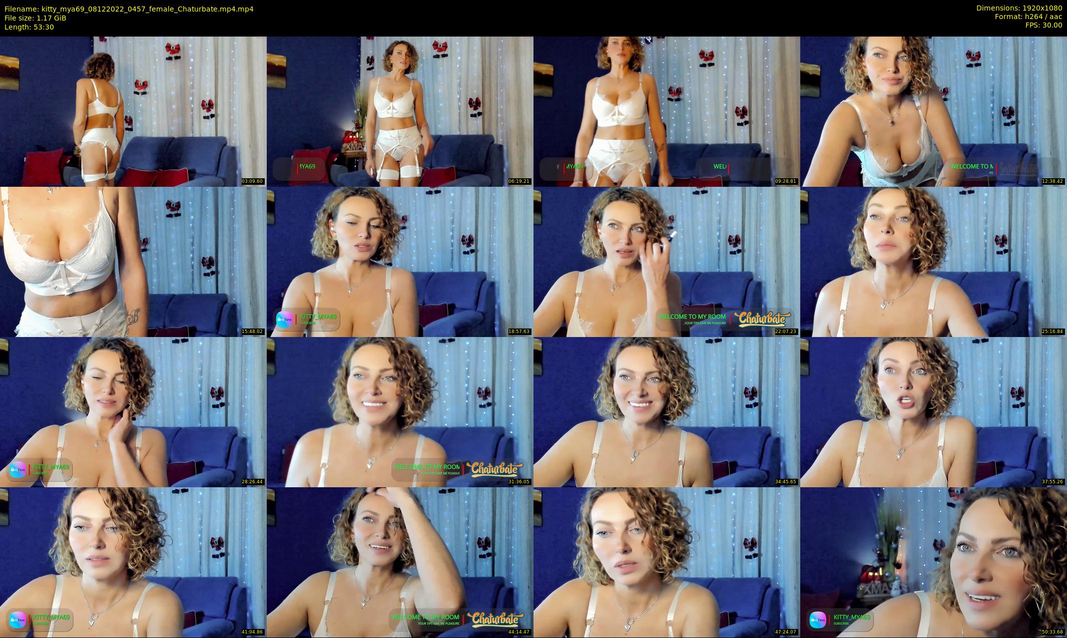 kitty_mya69 — 54 minute Chaturbate female cam show recording, 1080p, Dec 8, 2022