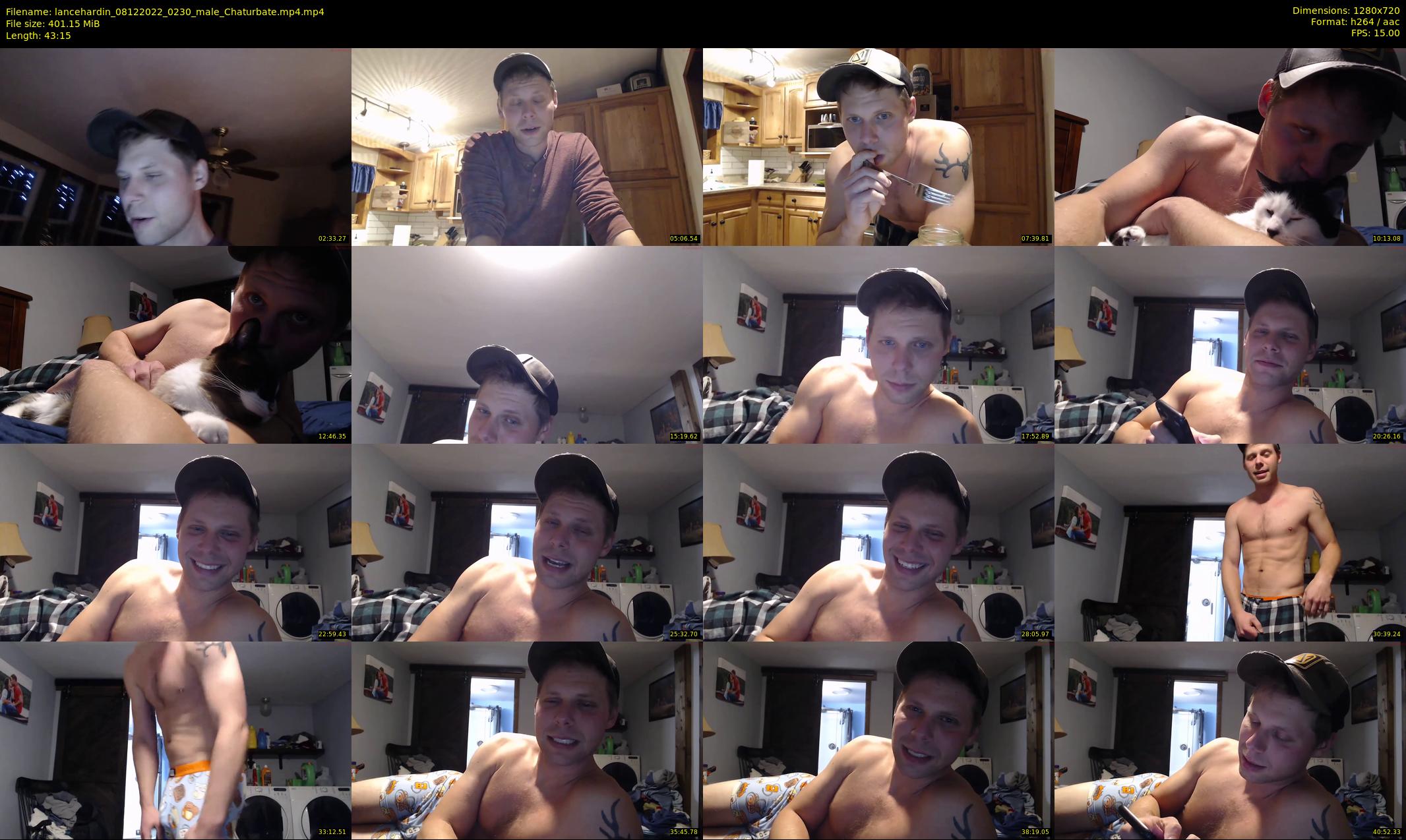 lancehardin — 44 minute Chaturbate male cam show recording, 720p, Dec 8, 2022
