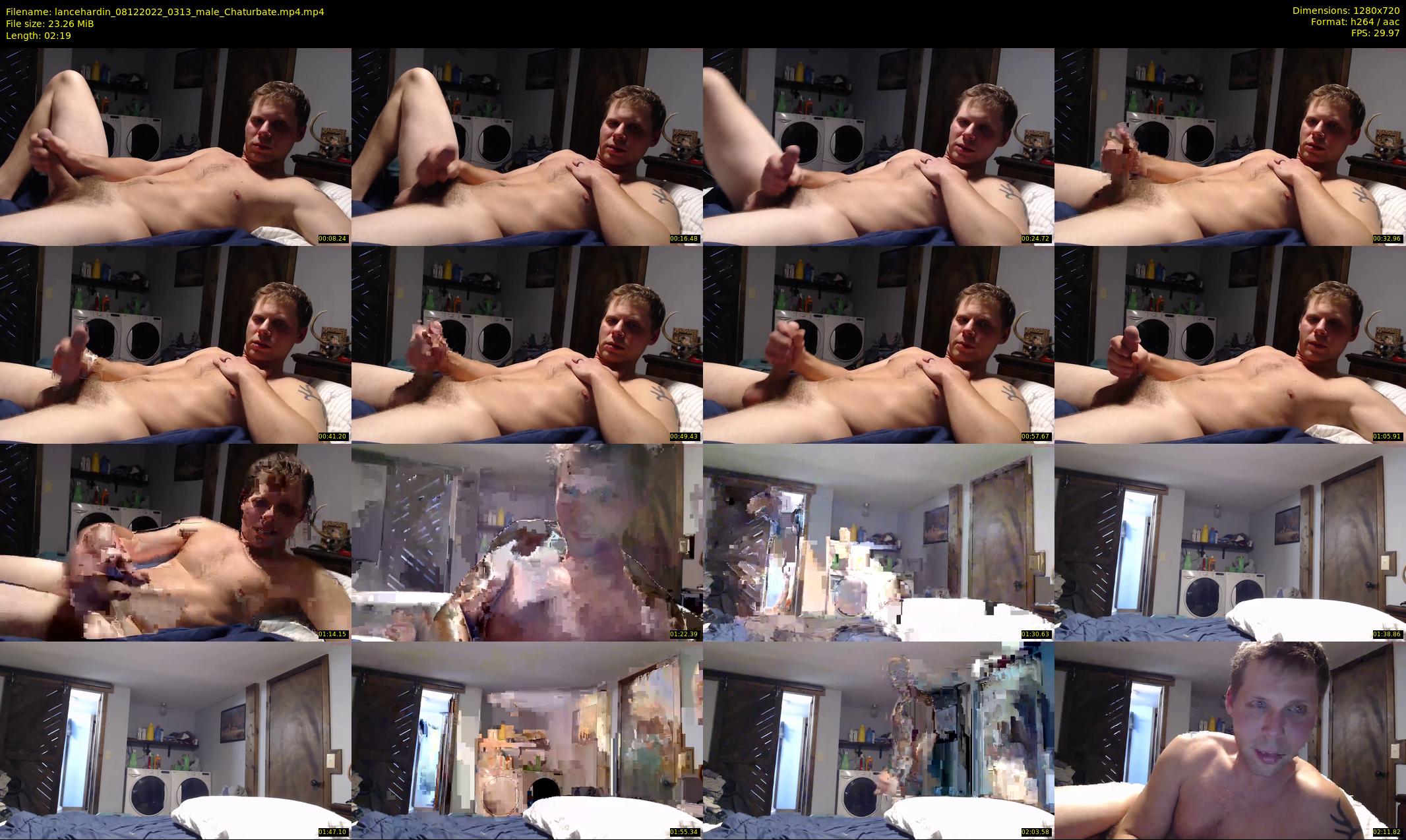 lancehardin — 3 minute Chaturbate male cam show recording, 720p, Dec 8, 2022