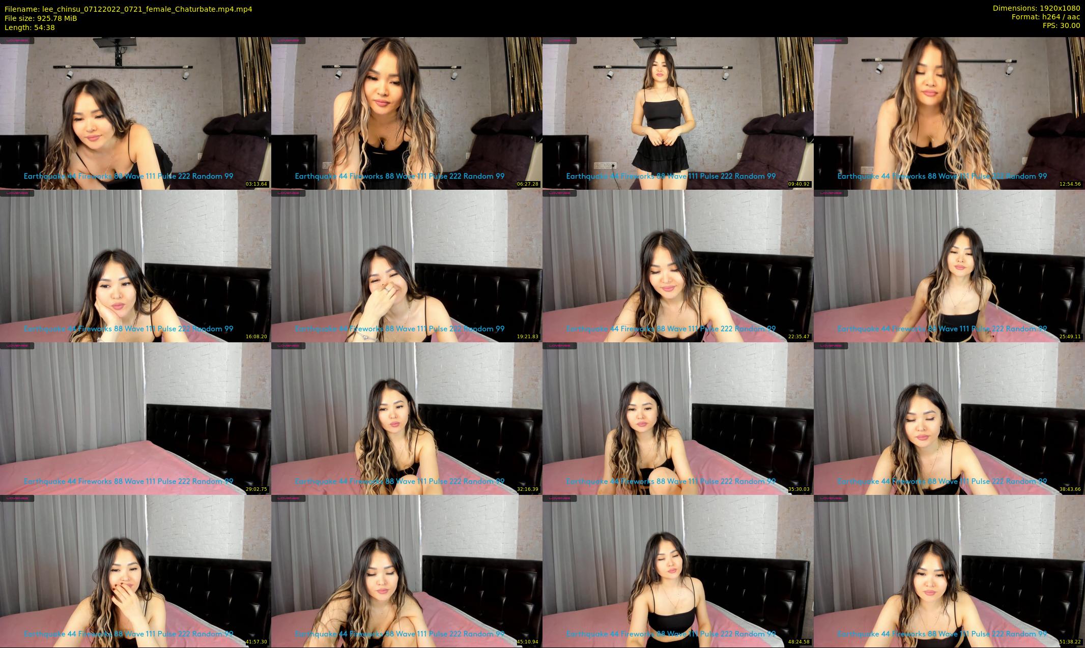 lee_chinsu — 55 minute Chaturbate female cam show recording, 1080p, Dec 7, 2022