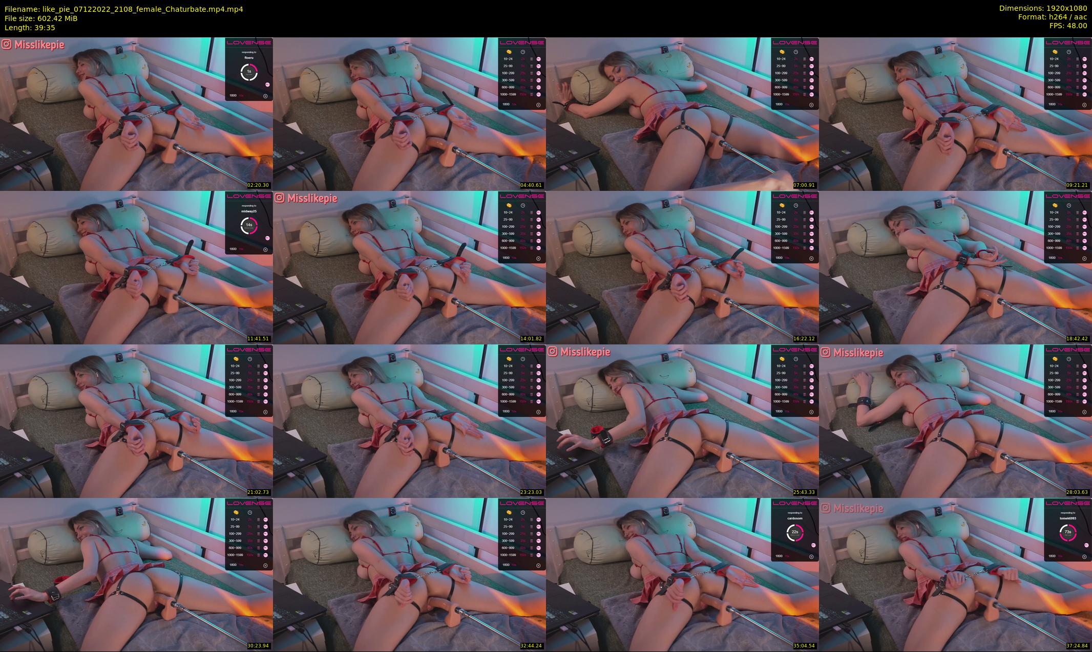 like_pie — 40 minute Chaturbate couple cam show recording, 1080p, Dec 7, 2022