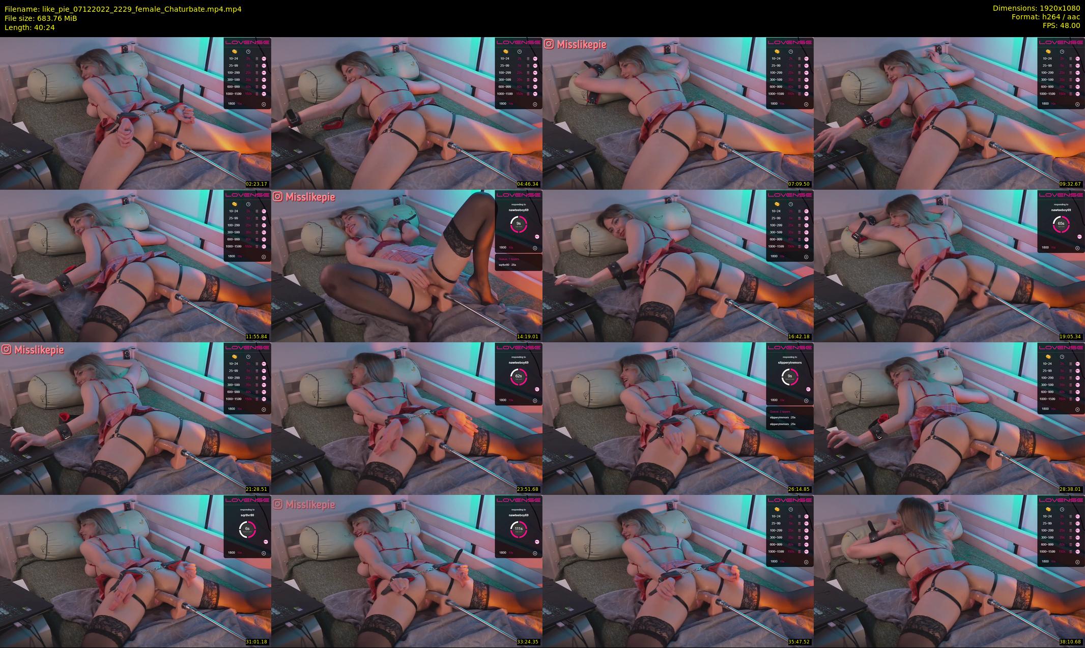 like_pie — 41 minute Chaturbate couple cam show recording, 1080p, Dec 7, 2022