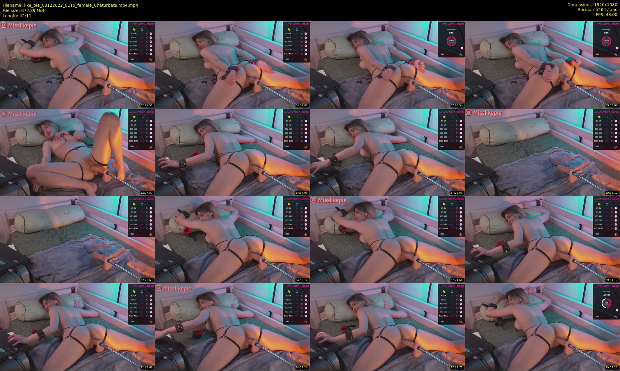 like_pie — 43 minute Chaturbate couple cam show recording, 1080p, Dec 8, 2022