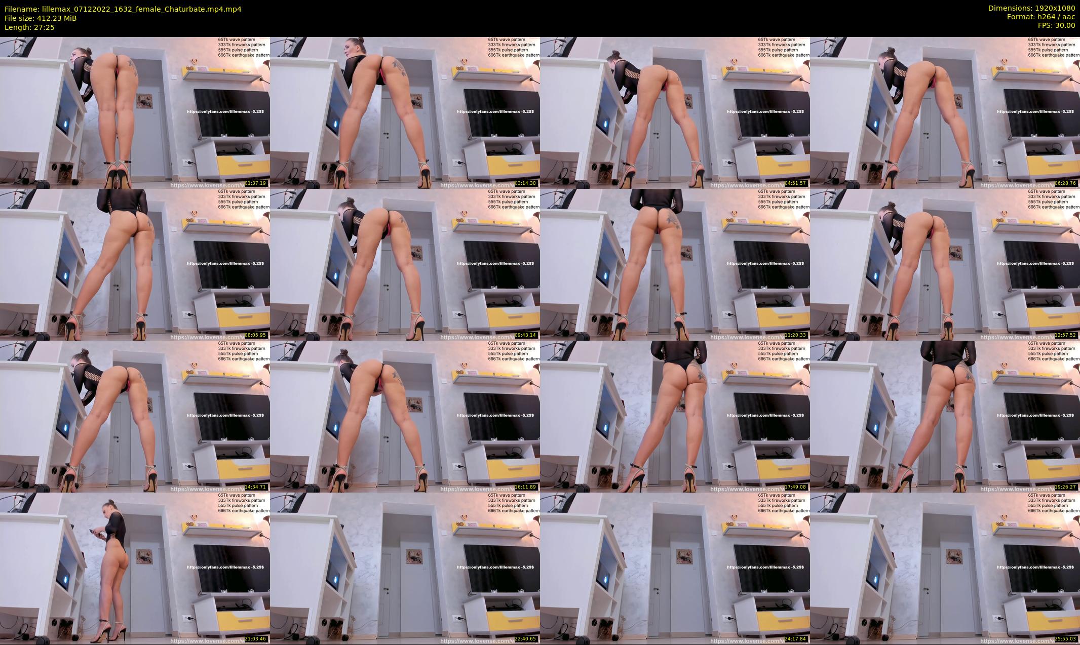 lillemax — 28 minute Chaturbate female cam show recording, 1080p, Dec 7, 2022