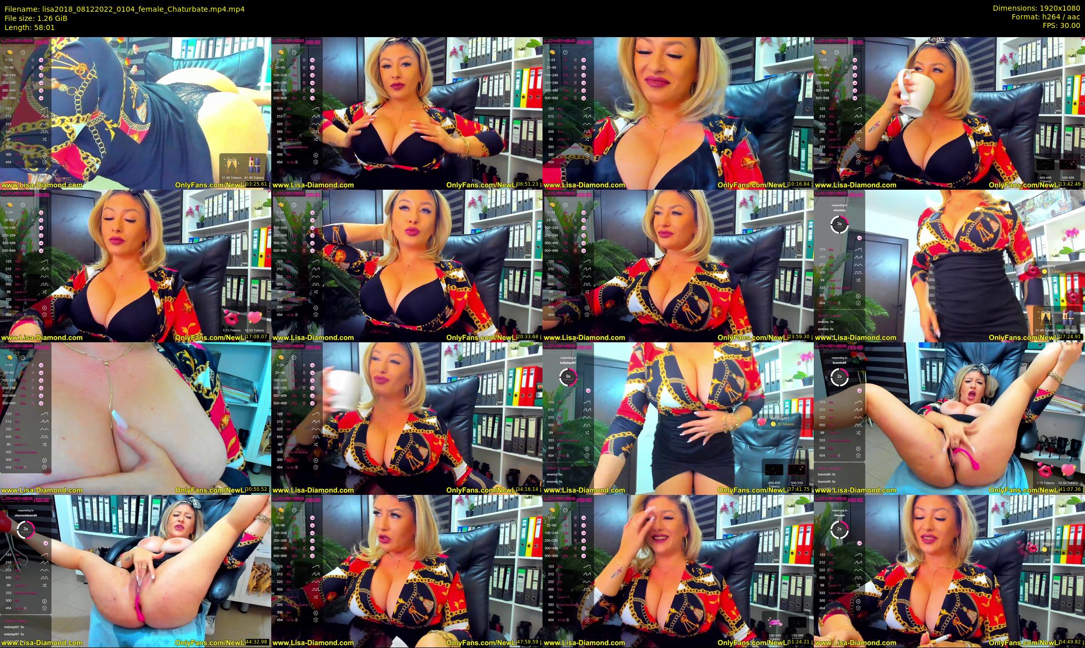 lisa2018 — 59 minute Chaturbate female cam show recording, 1080p, Dec 8, 2022