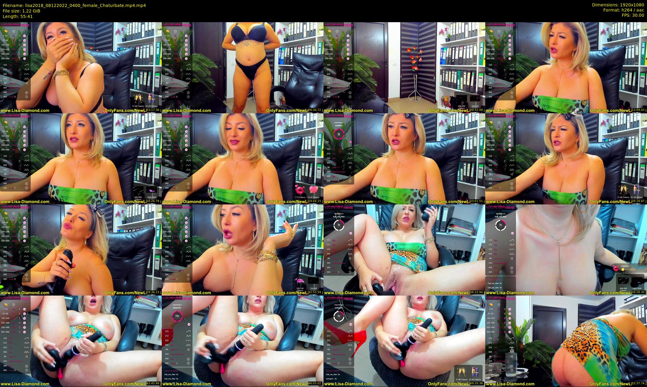 lisa2018 — 56 minute Chaturbate female cam show recording, 1080p, Dec 8, 2022