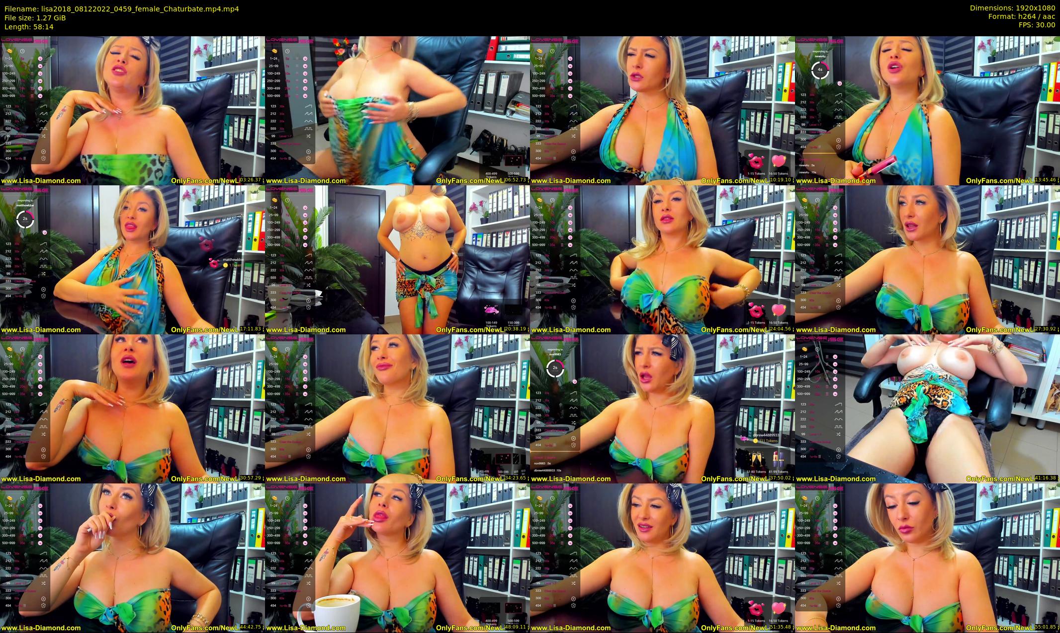 lisa2018 — 59 minute Chaturbate female cam show recording, 1080p, Dec 8, 2022