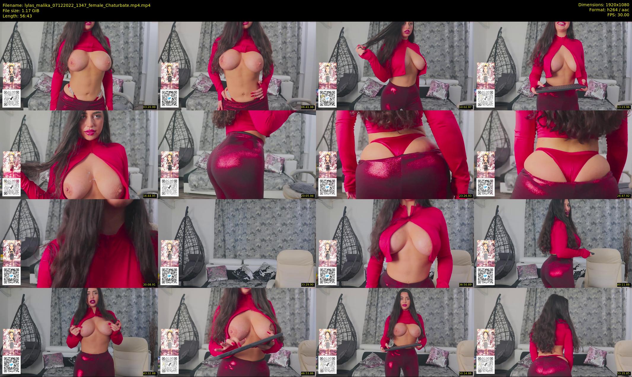 lylas_malika — 57 minute Chaturbate female cam show recording, 1080p, Dec 7, 2022