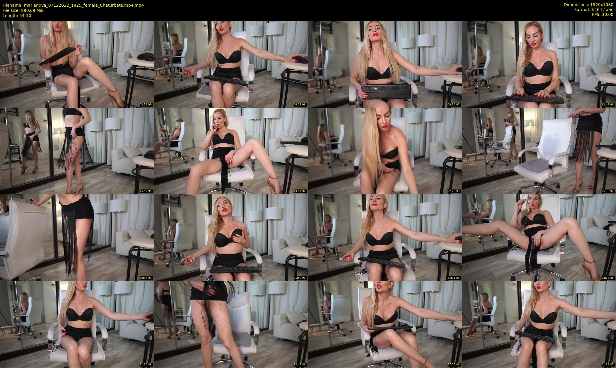 marianova — 55 minute Chaturbate female cam show recording, 1080p, Dec 7, 2022