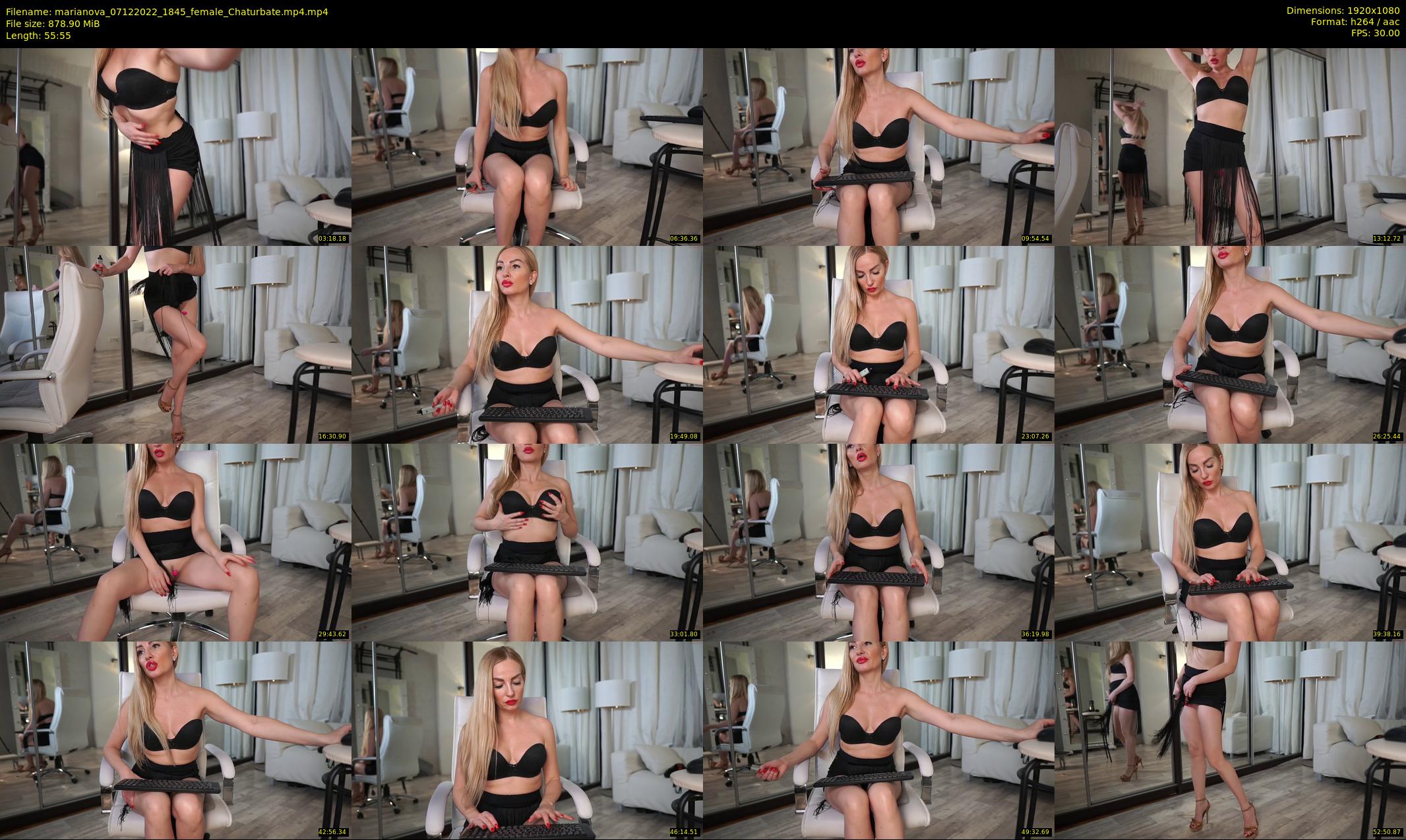 marianova — 56 minute Chaturbate female cam show recording, 1080p, Dec 7, 2022
