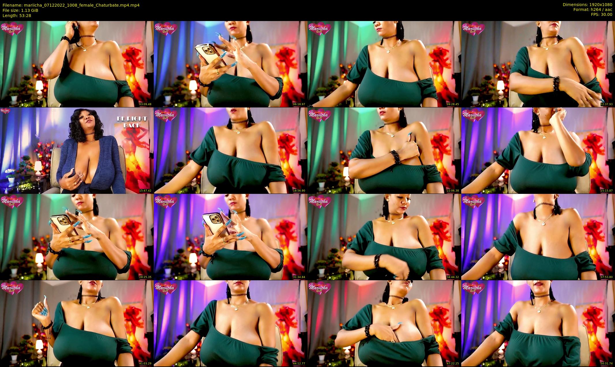 mariicha — 54 minute Chaturbate female cam show recording, 1080p, Dec 7, 2022
