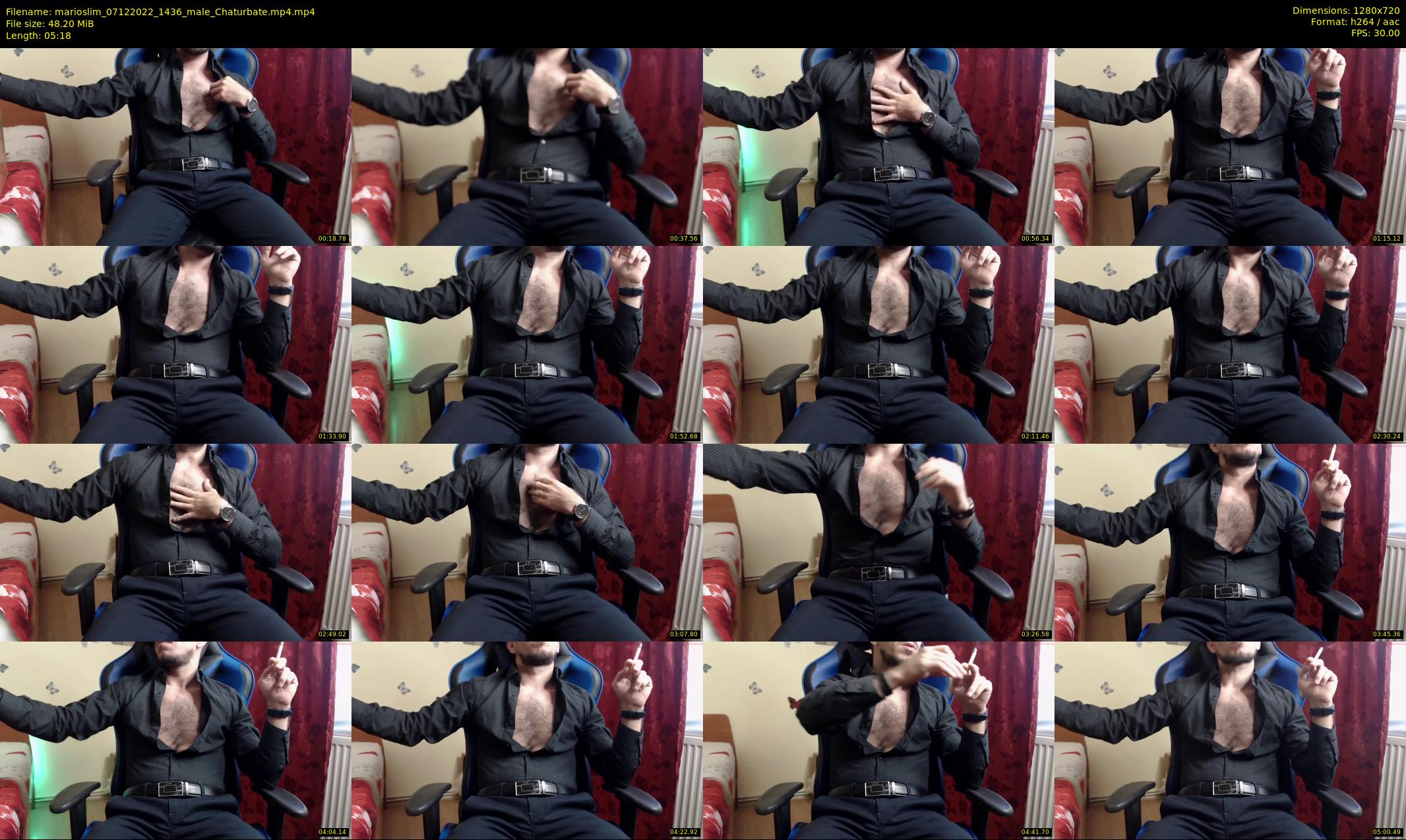 marioslim — 6 minute Chaturbate male cam show recording, 720p, Dec 7, 2022