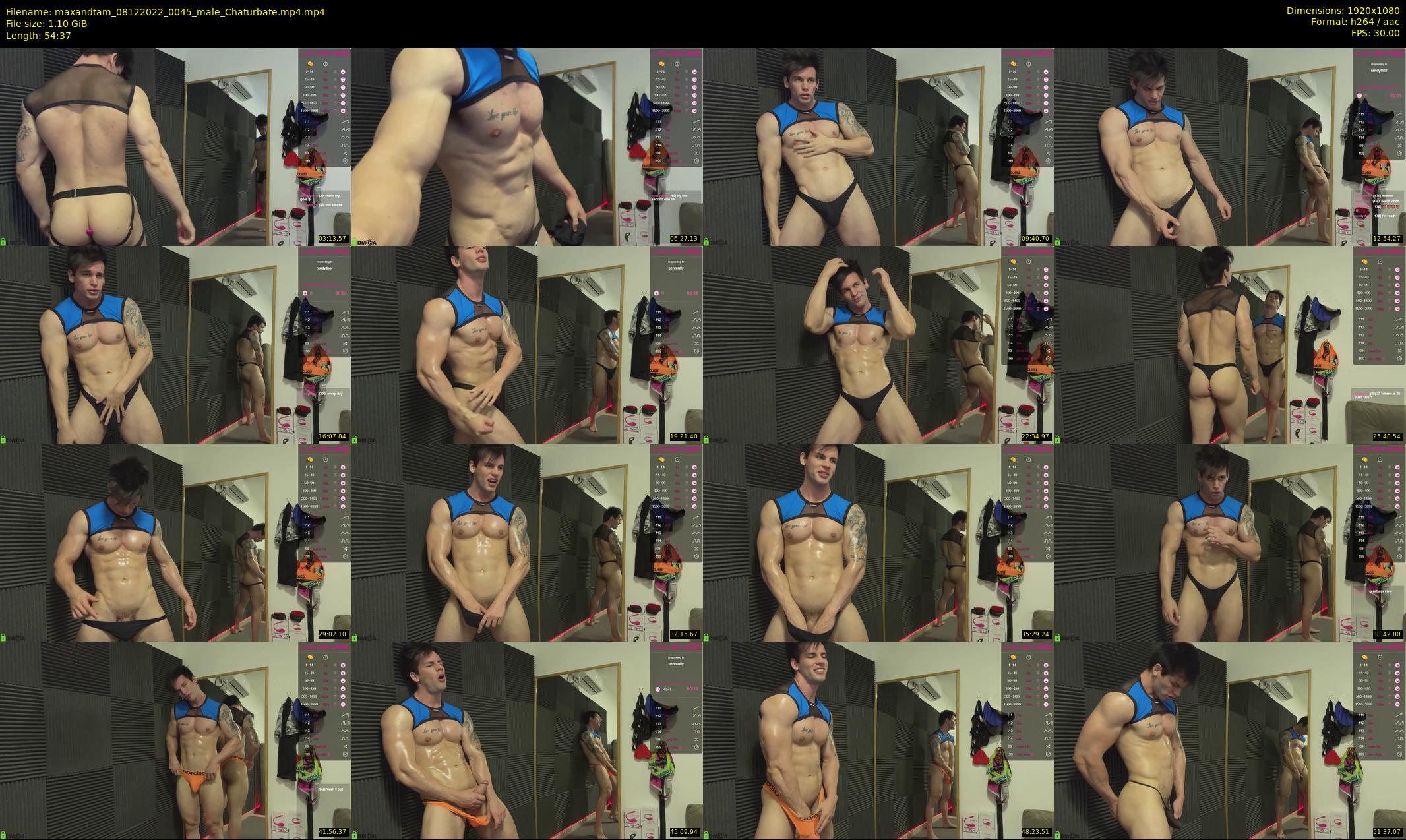 maxandtam — 55 minute Chaturbate couple cam show recording, 1080p, Dec 8, 2022
