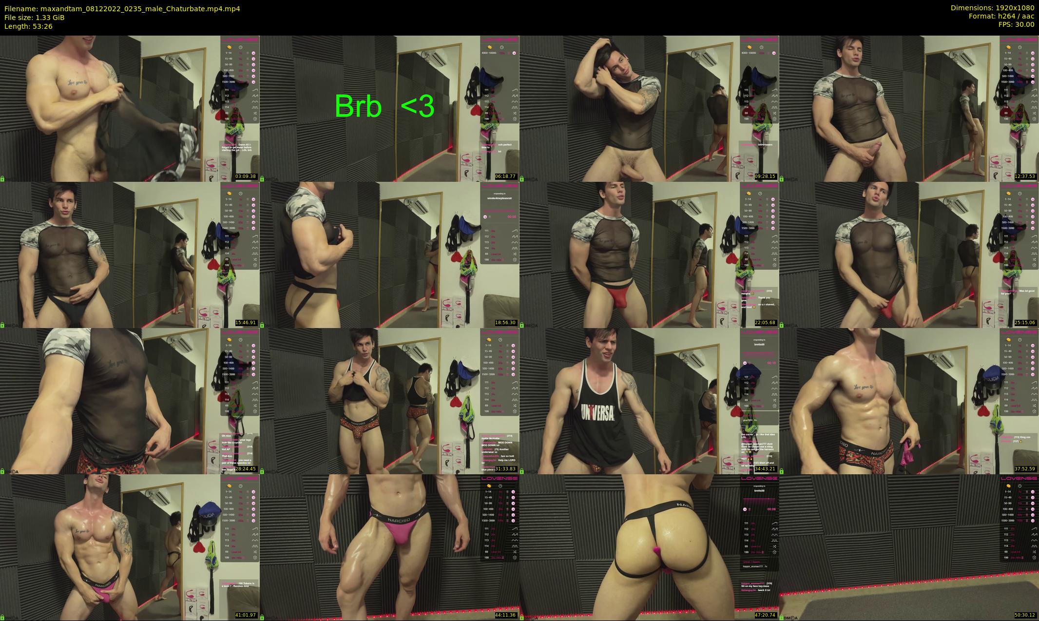 maxandtam — 54 minute Chaturbate couple cam show recording, 1080p, Dec 8, 2022