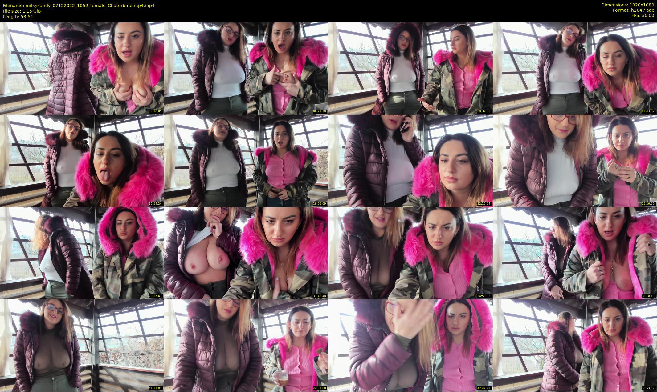 milkykandy — 54 minute Chaturbate female cam show recording, 1080p, Dec 7, 2022