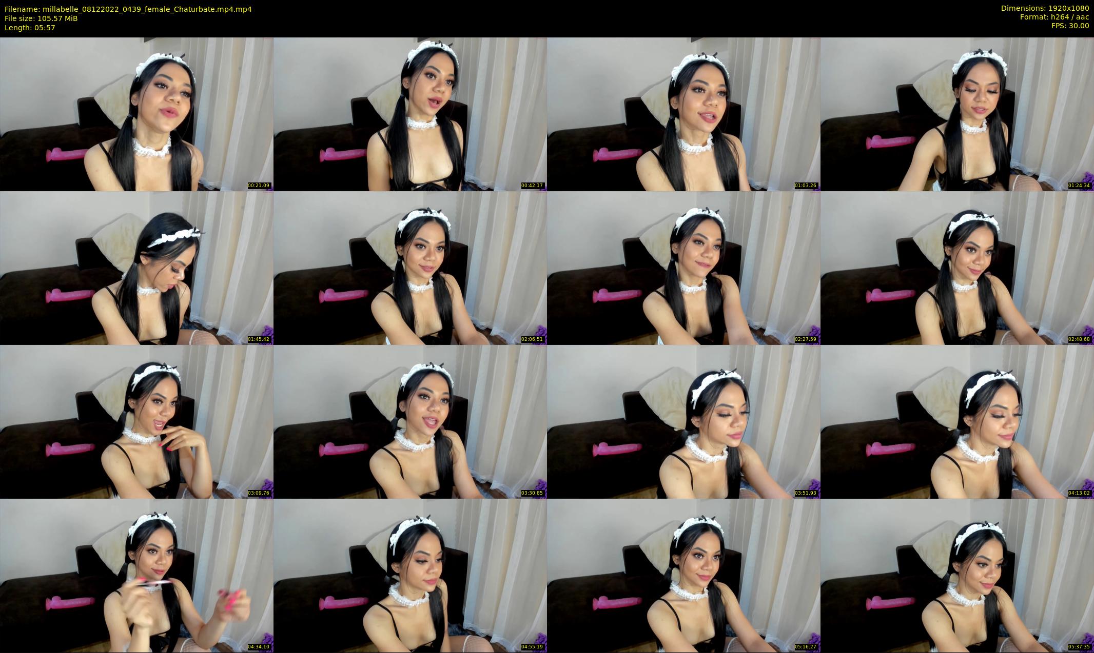 millabelle — 6 minute Chaturbate female cam show recording, 1080p, Dec 8, 2022