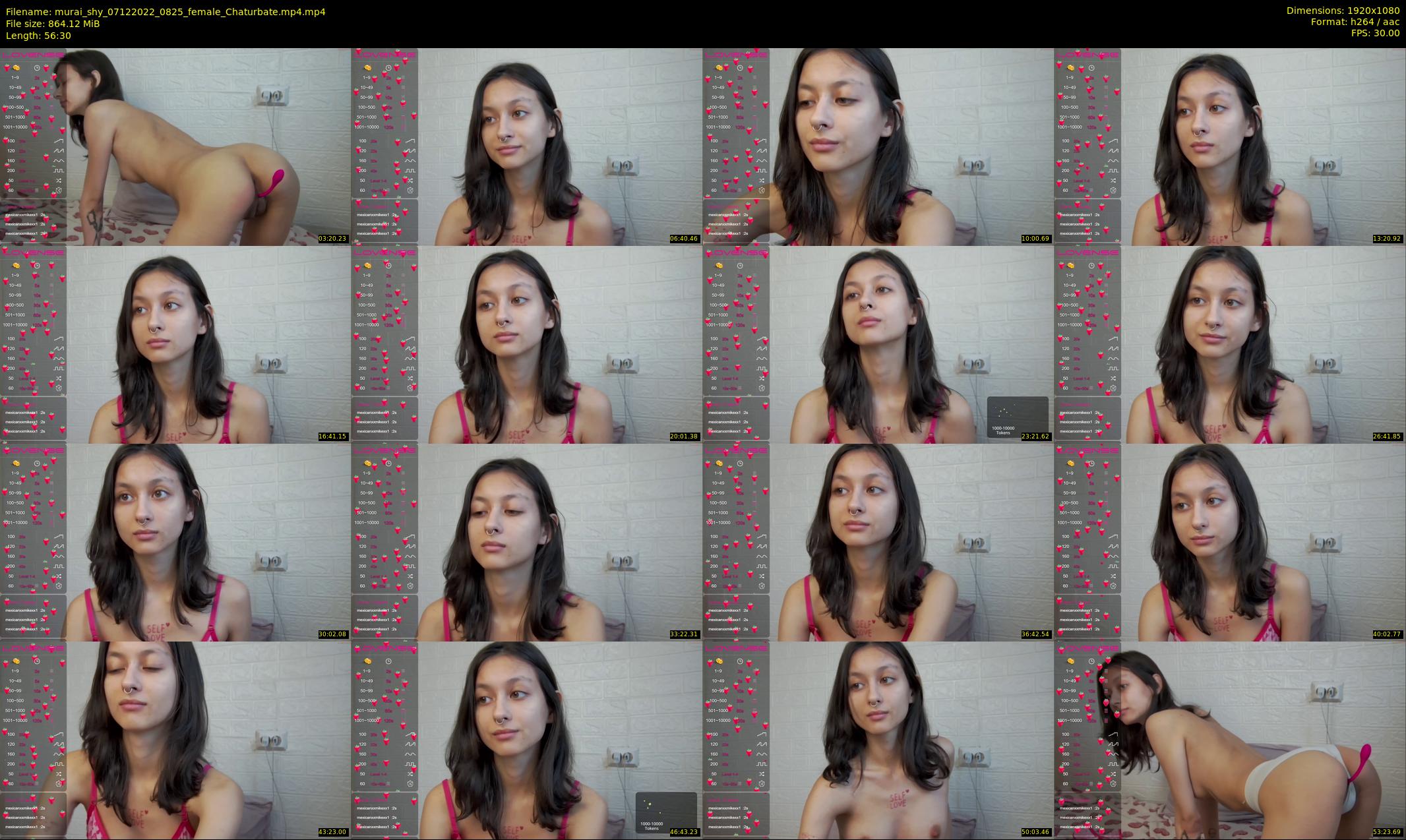 murai_shy — 57 minute Chaturbate female cam show recording, 1080p, Dec 7, 2022