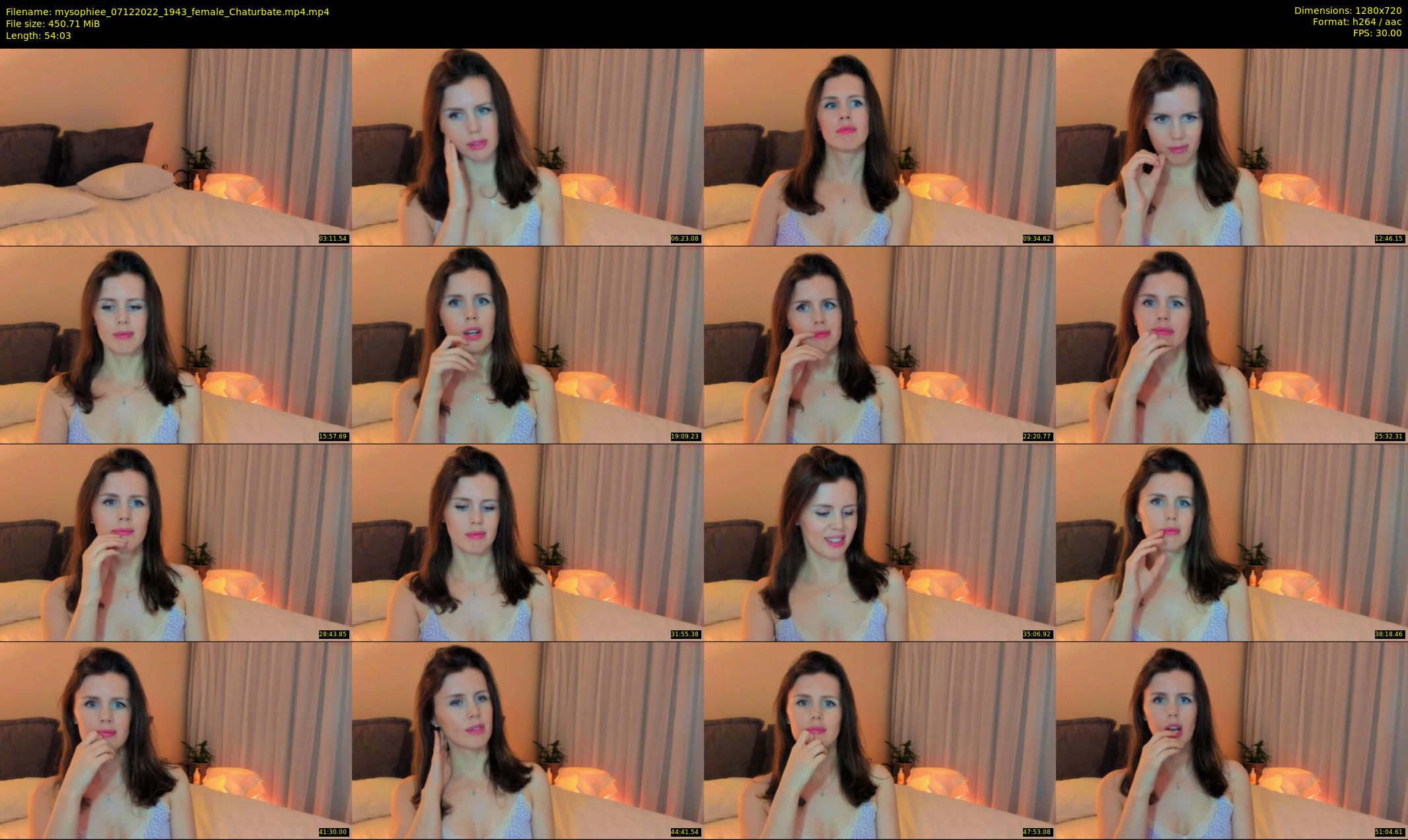 mysophiee — 55 minute Chaturbate female cam show recording, 720p, Dec 7, 2022