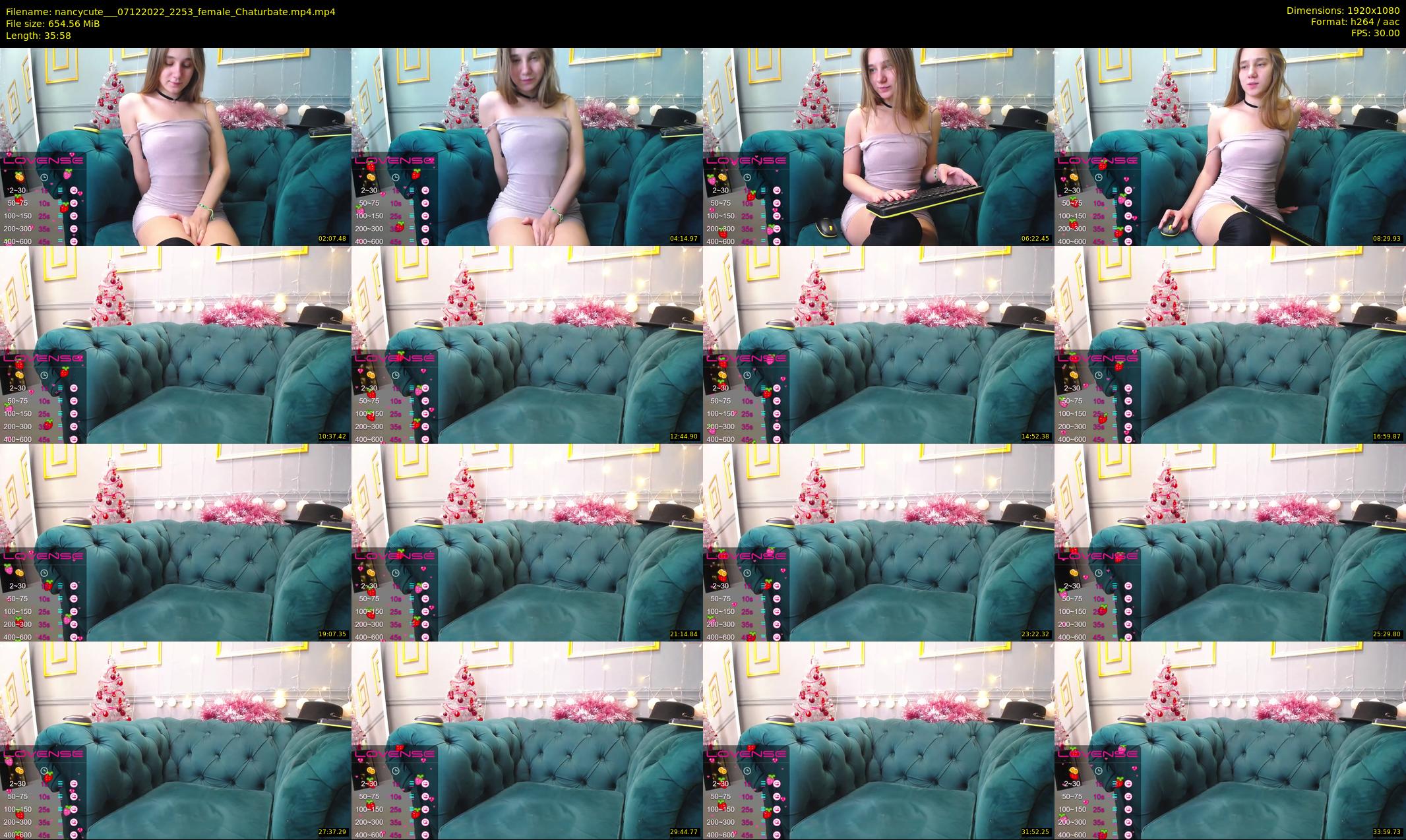 nancycute__ — 36 minute Chaturbate female cam show recording, 1080p, Dec 7, 2022