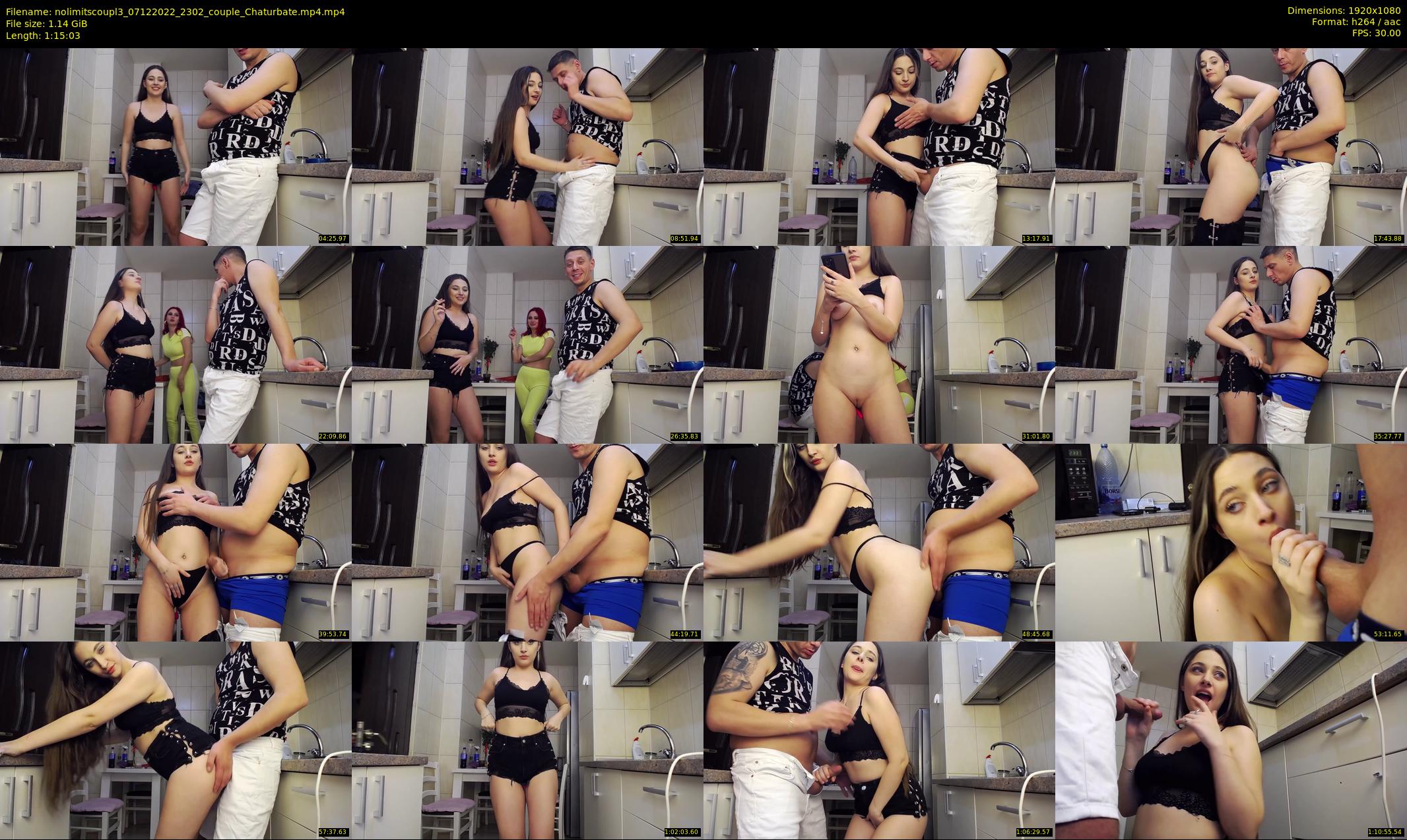nolimitscoupl3 — 76 minute Chaturbate couple cam show recording, 1080p, Dec 7, 2022