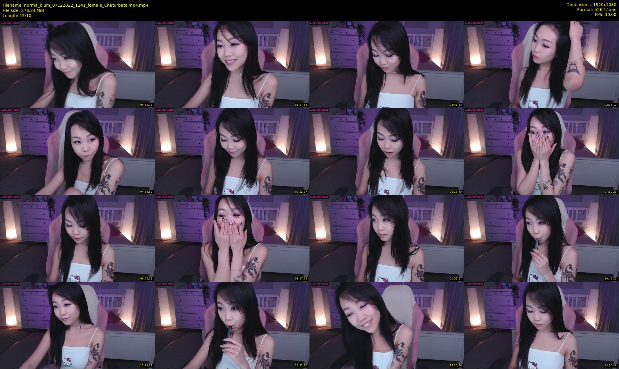 norma_blum — 16 minute Chaturbate female cam show recording, 1080p, Dec 7, 2022