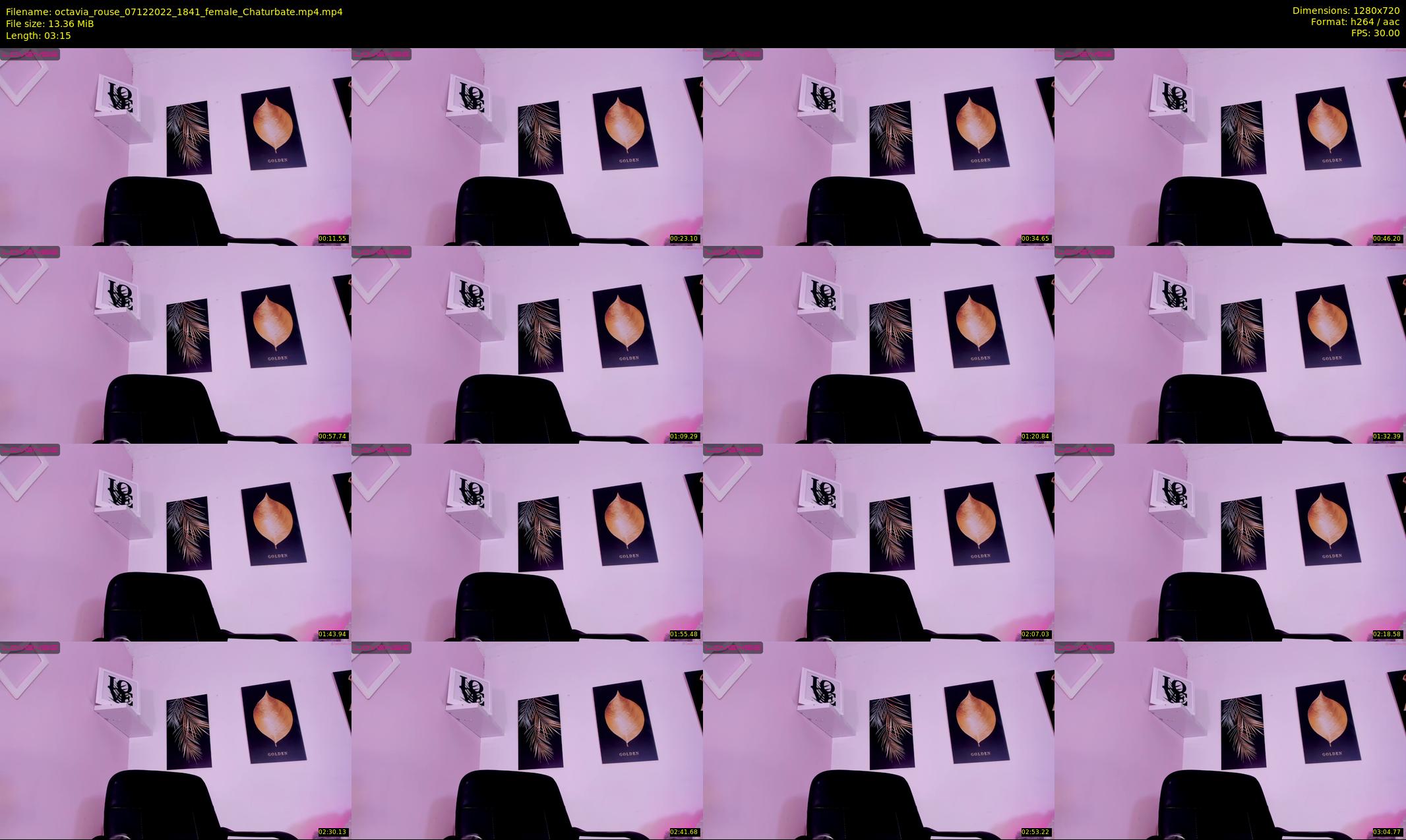 octavia_rouse — 4 minute Chaturbate female cam show recording, 720p, Dec 7, 2022