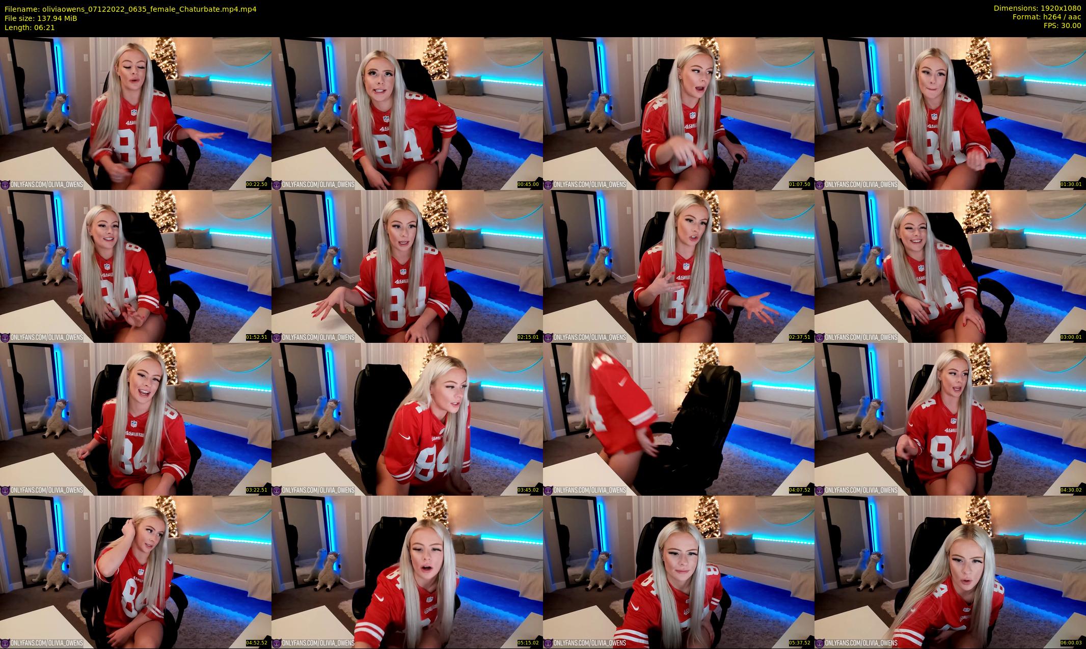 oliviaowens — 7 minute Chaturbate female cam show recording, 1080p, Dec 7, 2022