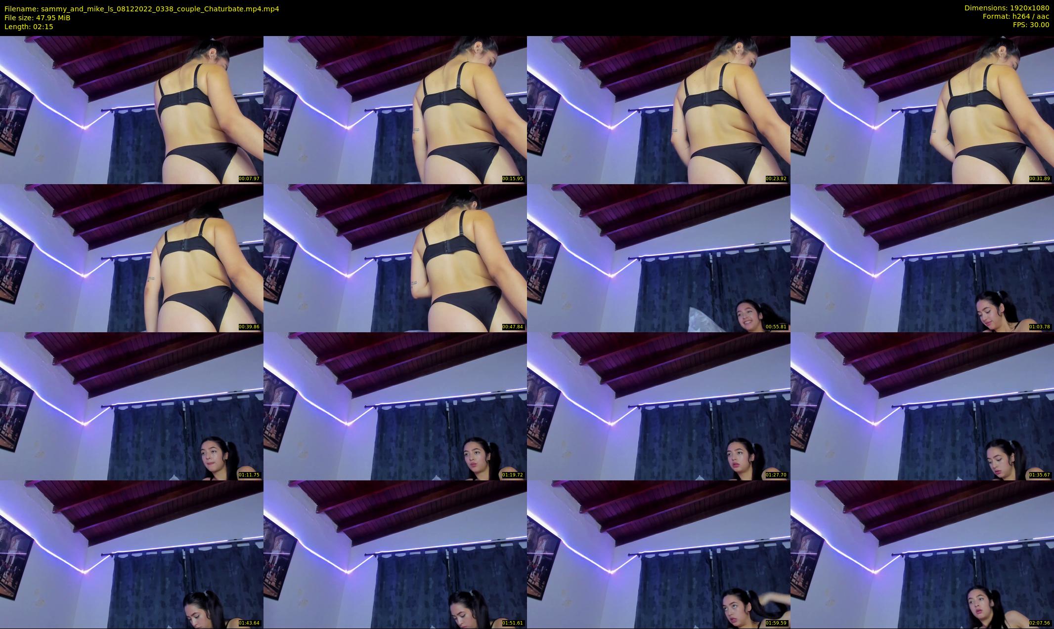 sammy_and_mike_ls — 3 minute Chaturbate couple cam show recording, 1080p, Dec 8, 2022