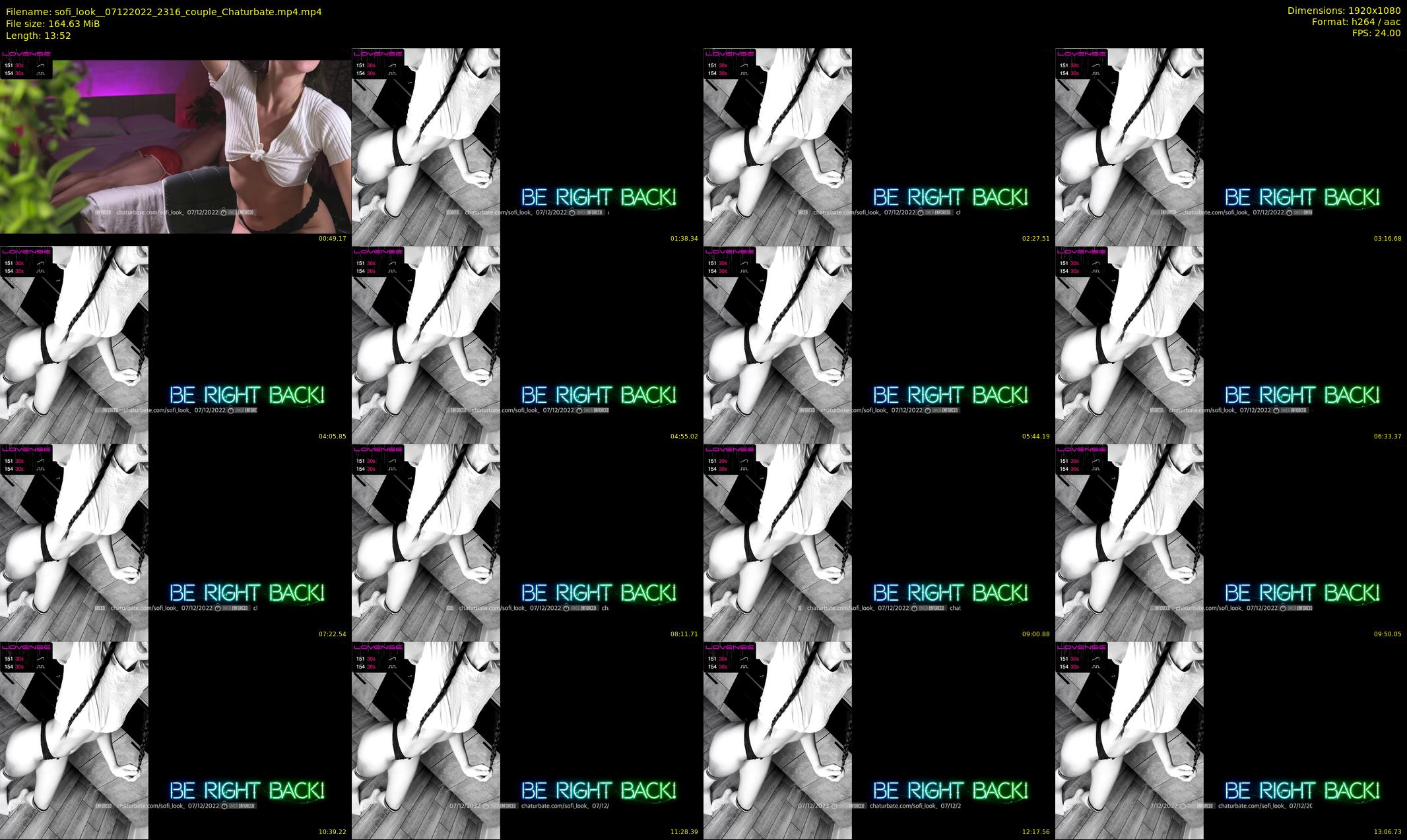 sofi_look_ — 14 minute Chaturbate couple cam show recording, 1080p, Dec 7, 2022