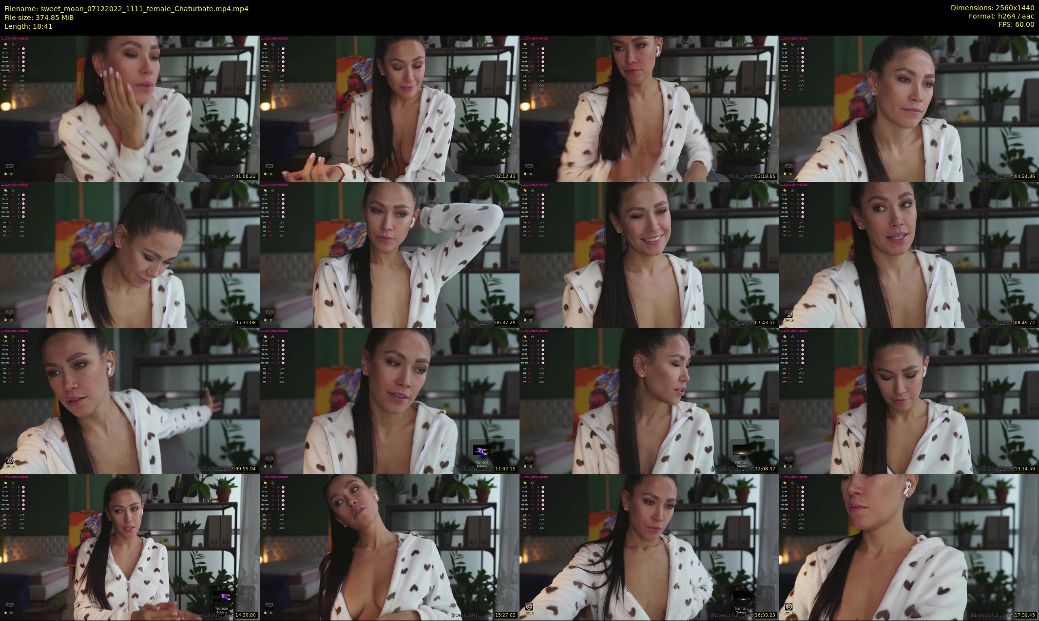 sweet_moan — 19 minute Chaturbate female cam show recording, 1080p, Dec 7, 2022