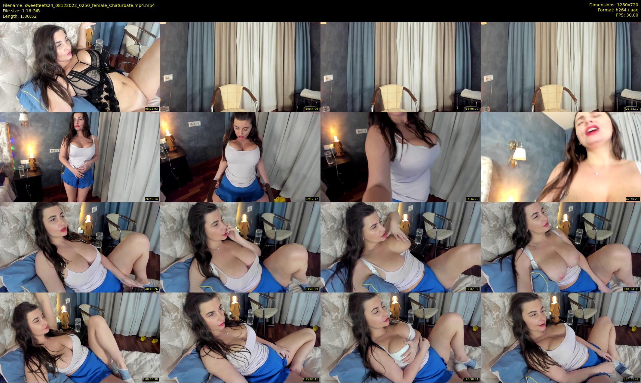 sweetteets24 — 91 minute Chaturbate female cam show recording, 720p, Dec 8, 2022