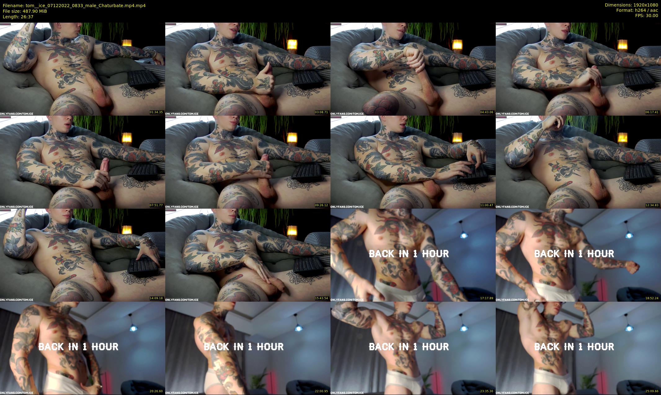 tom__ice — 27 minute Chaturbate male cam show recording, 1080p, Dec 7, 2022