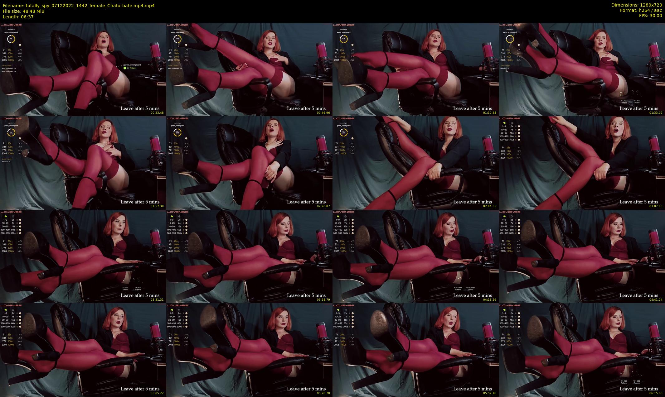 totally_spy — 7 minute Chaturbate female cam show recording, 720p, Dec 7, 2022