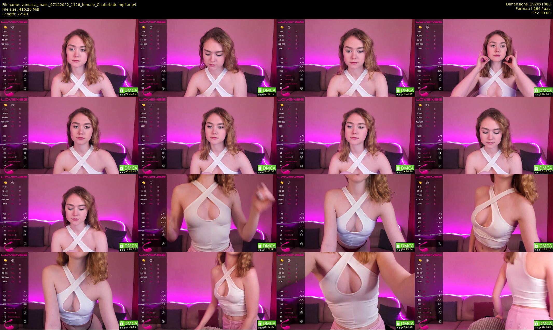vanessa_maes — 23 minute Chaturbate female cam show recording, 1080p, Dec 7, 2022